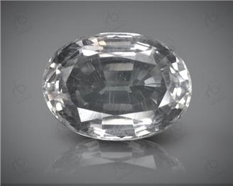 White Topaz Natural Certified  9.91 CTS (9041)